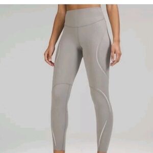 Lululemon Athletica Light Gray Leggings 23"